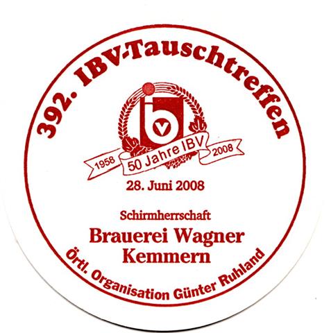 kemmern ba-by wagner rund 1fbg 2-3b (215-392 tauschtreffen 2008-braun) 